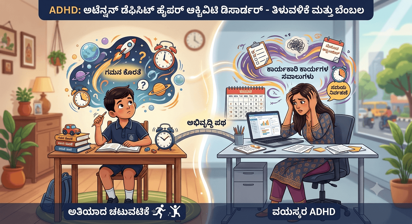 ADHD: ಇದು ಮಗುವಿನ ತುಂಟತನವಲ್ಲ, ವಿಶೇಷ ಗಮನ ಬೇಡುವ ಸ್ಥಿತಿ!